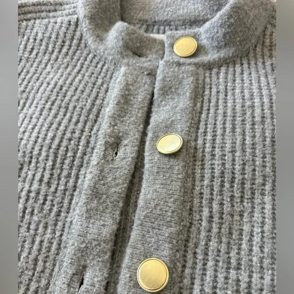 Abercrombie & Fitch Blue Gray Cardigan Sweater Size XS - Picture 3 of 5